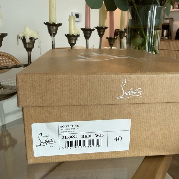 Christian Louboutin So Kate 120 Black Heels - Picture 3 of 13